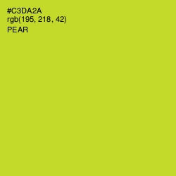 #C3DA2A - Pear Color Image