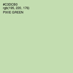 #C3DCB0 - Pixie Green Color Image