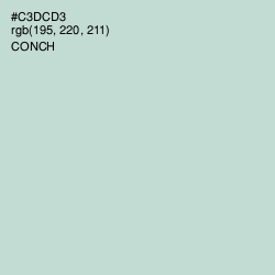 #C3DCD3 - Conch Color Image