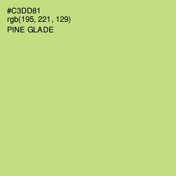 #C3DD81 - Pine Glade Color Image