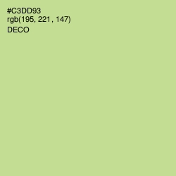 #C3DD93 - Deco Color Image