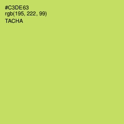#C3DE63 - Tacha Color Image