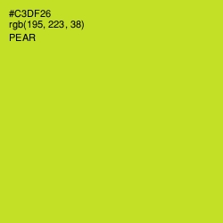 #C3DF26 - Pear Color Image