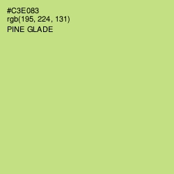 #C3E083 - Pine Glade Color Image
