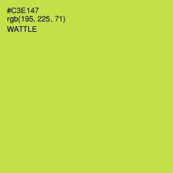 #C3E147 - Wattle Color Image