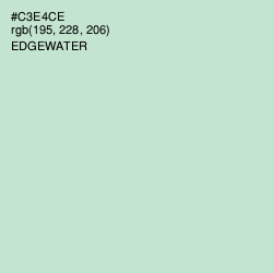 #C3E4CE - Edgewater Color Image