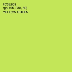 #C3E659 - Yellow Green Color Image
