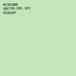 #C3E6BB - Gossip Color Image