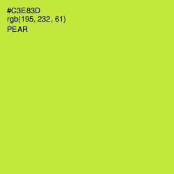 #C3E83D - Pear Color Image