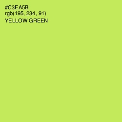 #C3EA5B - Yellow Green Color Image