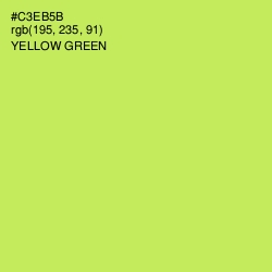 #C3EB5B - Yellow Green Color Image