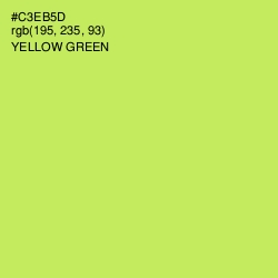 #C3EB5D - Yellow Green Color Image