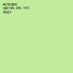 #C3EB9D - Reef Color Image