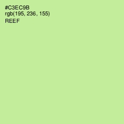 #C3EC9B - Reef Color Image