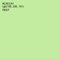 #C3ECA1 - Reef Color Image