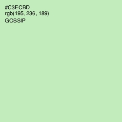 #C3ECBD - Gossip Color Image