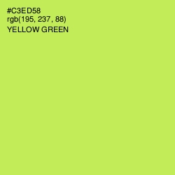 #C3ED58 - Yellow Green Color Image