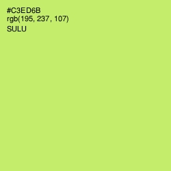 #C3ED6B - Sulu Color Image
