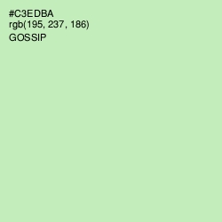 #C3EDBA - Gossip Color Image