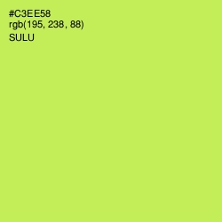 #C3EE58 - Sulu Color Image