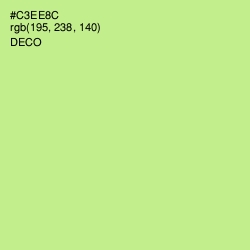 #C3EE8C - Deco Color Image