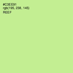 #C3EE91 - Reef Color Image