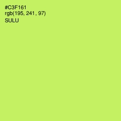 #C3F161 - Sulu Color Image