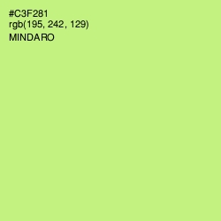 #C3F281 - Mindaro Color Image