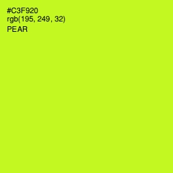 #C3F920 - Pear Color Image