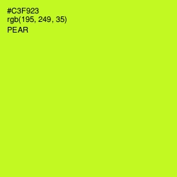 #C3F923 - Pear Color Image