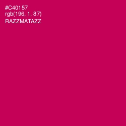 #C40157 - Razzmatazz Color Image