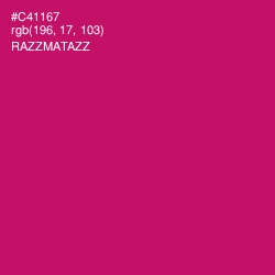 #C41167 - Razzmatazz Color Image