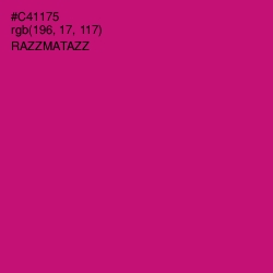 #C41175 - Razzmatazz Color Image