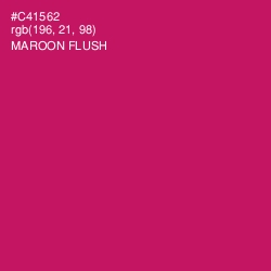 #C41562 - Maroon Flush Color Image