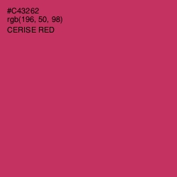 #C43262 - Cerise Red Color Image