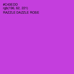 #C43EDD - Razzle Dazzle Rose Color Image