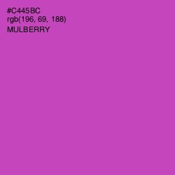 #C445BC - Mulberry Color Image