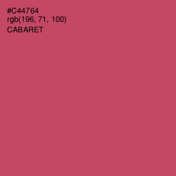 #C44764 - Cabaret Color Image