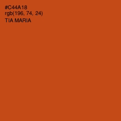 #C44A18 - Tia Maria Color Image