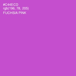 #C44ECD - Fuchsia Pink Color Image