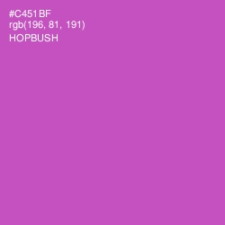 #C451BF - Hopbush Color Image