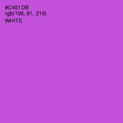 #C451DB - Fuchsia Pink Color Image