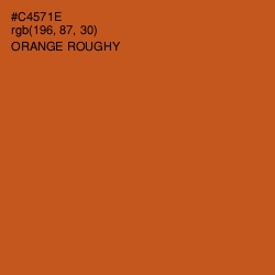 #C4571E - Orange Roughy Color Image