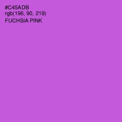 #C45ADB - Fuchsia Pink Color Image