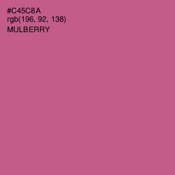#C45C8A - Mulberry Color Image