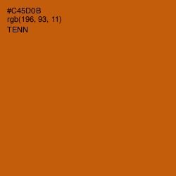 #C45D0B - Tenn Color Image