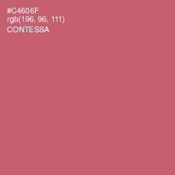 #C4606F - Contessa Color Image
