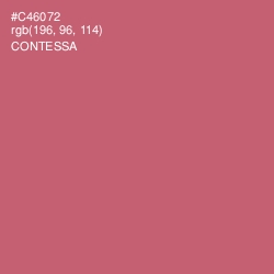 #C46072 - Contessa Color Image