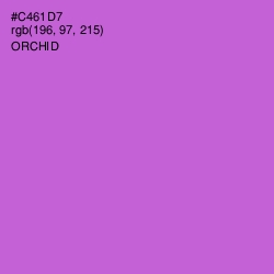 #C461D7 - Orchid Color Image