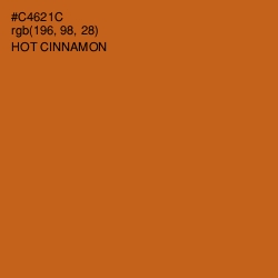 #C4621C - Hot Cinnamon Color Image